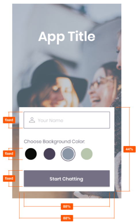 chitchat ui design